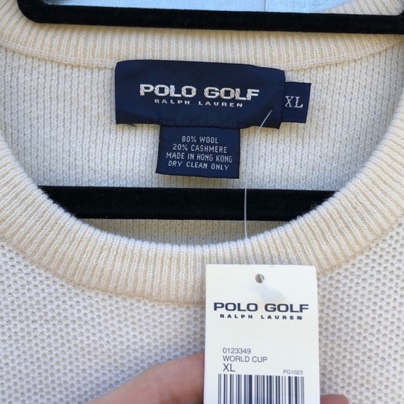 NEW Polo Sport Ralph Lauren Ivory Sweater